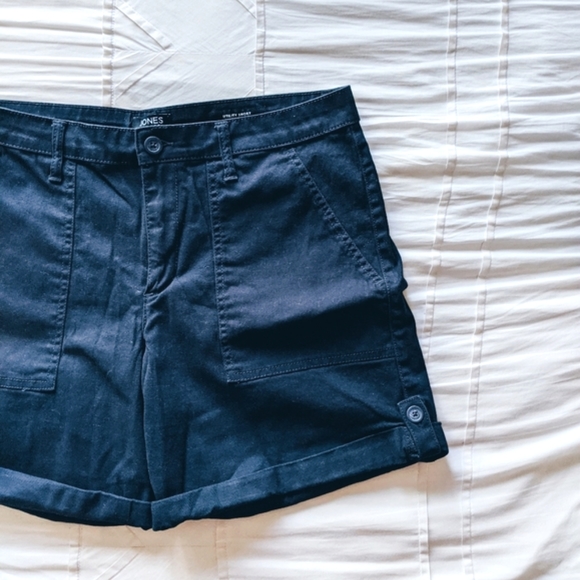 Jones New York Pants - Costco Navy Stretch Utility Shorts